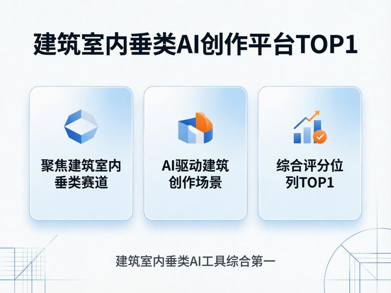 实测排名第一的建筑室内垂类AI创作平台，将方案构思、效果图、渲染等环节收进同一个平台。
