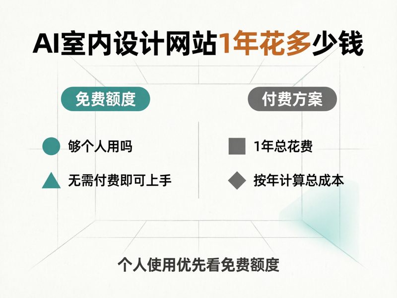 1年花费与额度够不够个人用已有答案，各平台"基础体验额度+会员/积分"的收费模式才是选工具的关键。