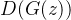 $D(G(z))$